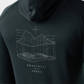 Felpa con cappuccio e 1/2 zip Smartloft da uomo  - visualizza - 4