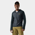 Felpa con cappuccio e 1/2 zip Smartloft da uomo  - visualizza - 1