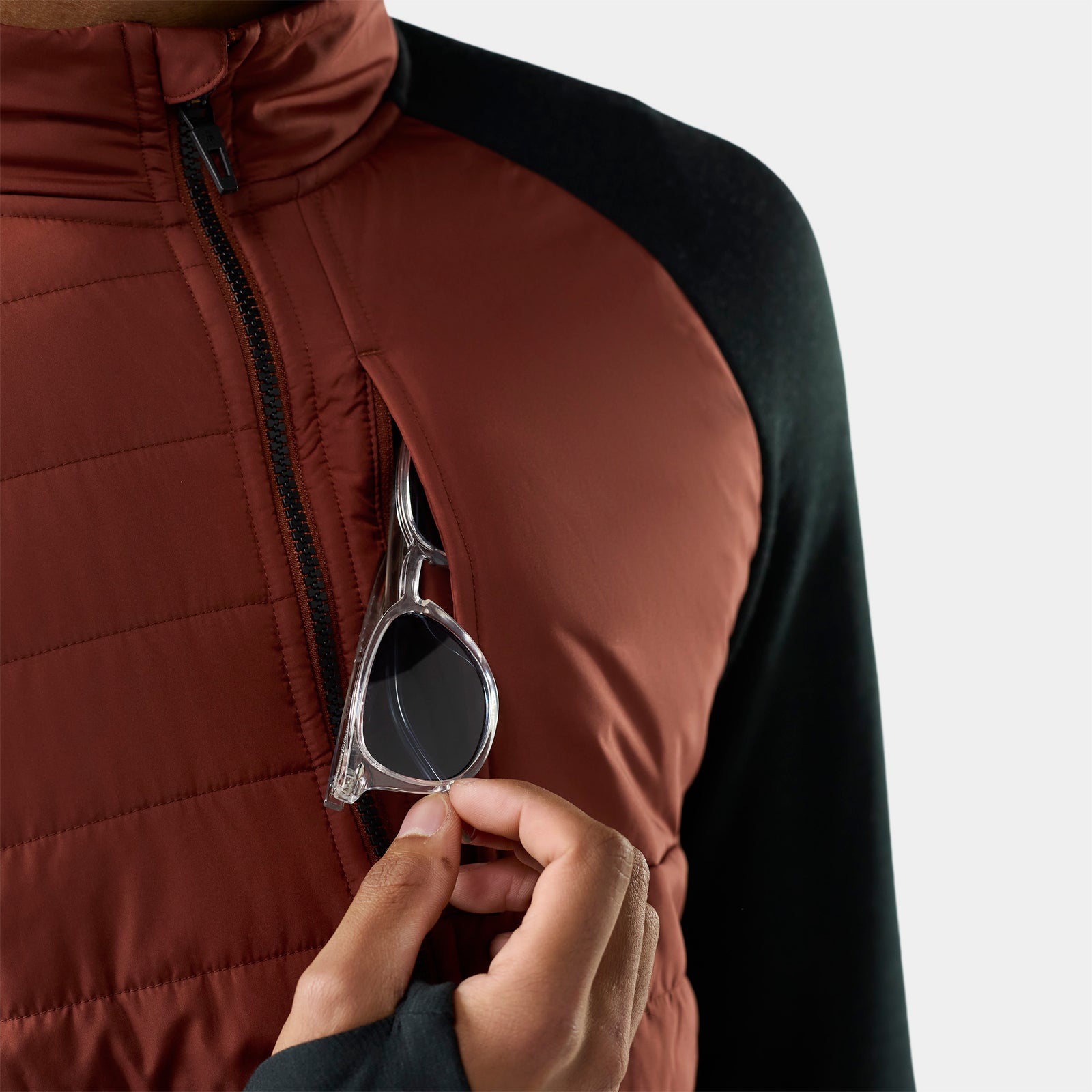 Smartloft Hybrid Jacket Burnt Sienna - ver - 4