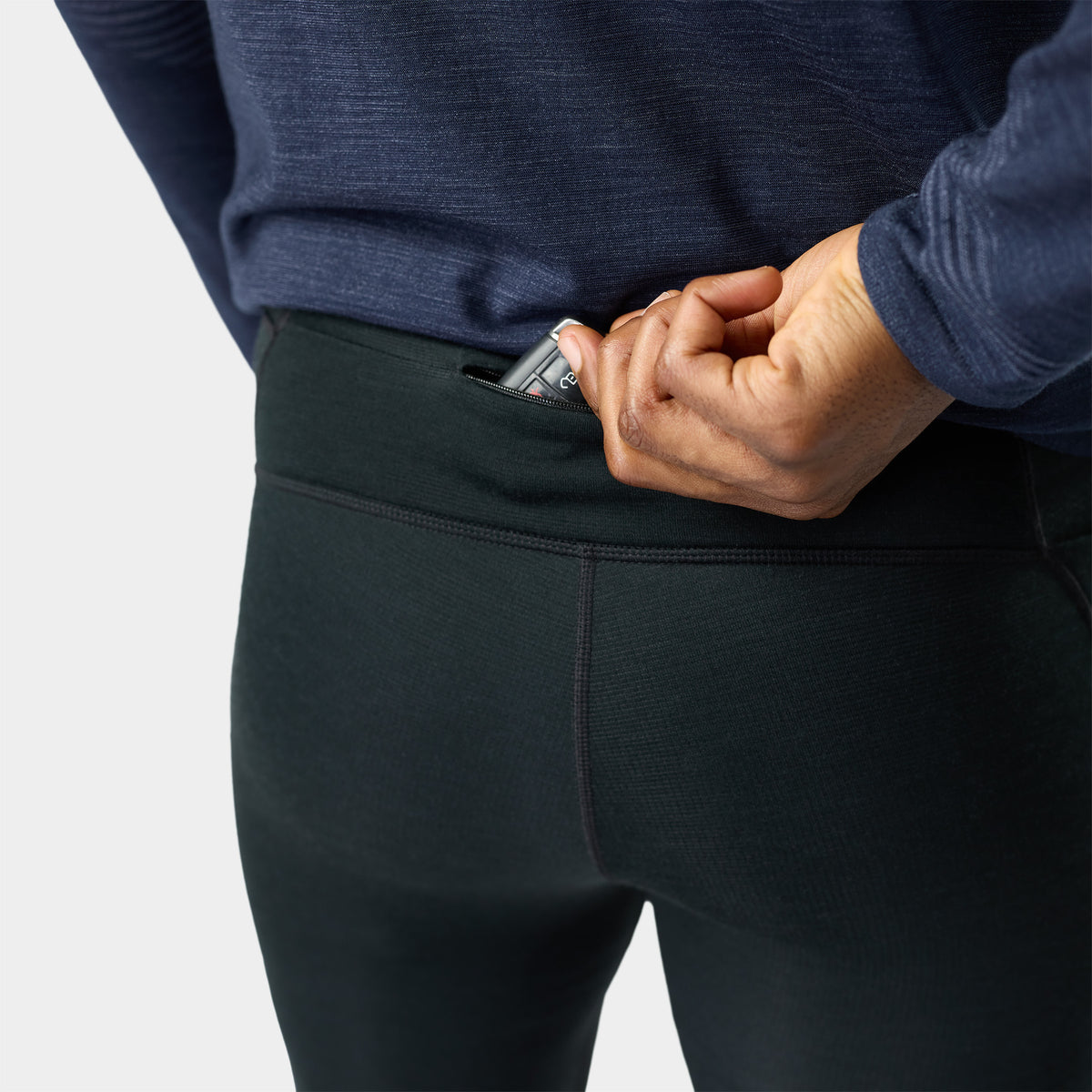 Active Fleece Wind Tight Black - ver - 3