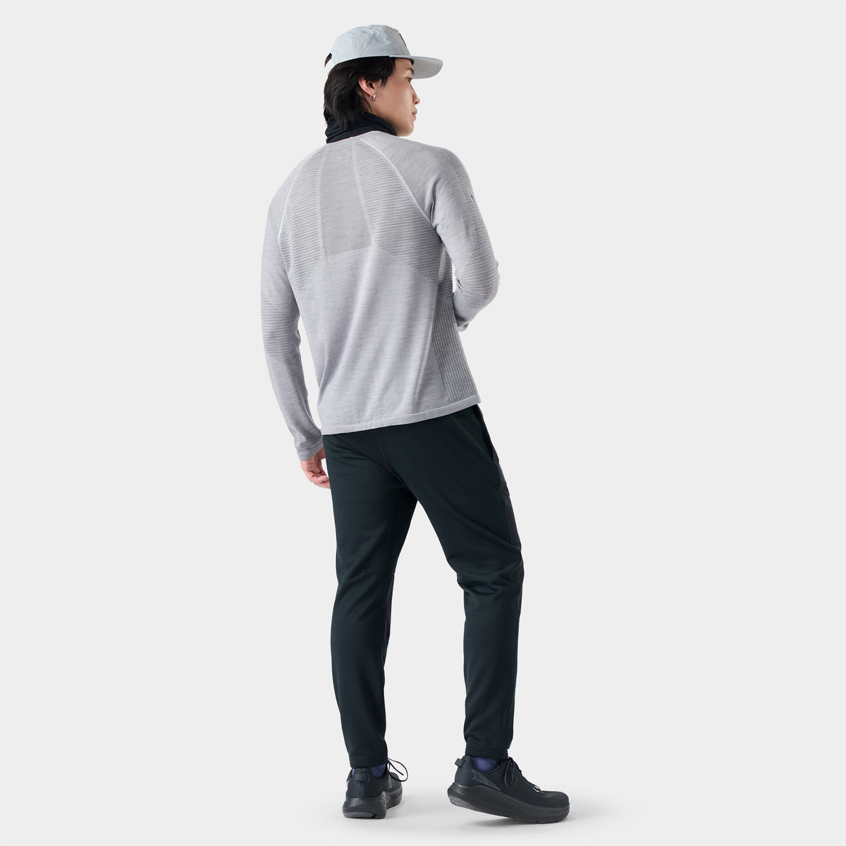 Active Fleece Wind Pants Black - ver - 2