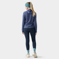 Felpa con cappuccio Active Fleece Wind da donna  - visualizza - 2