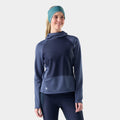 Felpa con cappuccio Active Fleece Wind da donna  - visualizza - 1