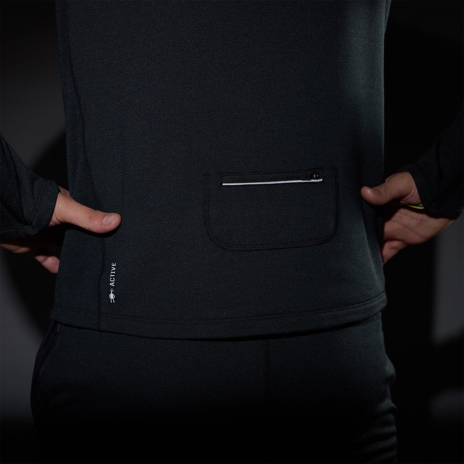 Active Fleece Wind Hoodie für Herren  - ansehen - 4