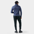 Sudadera Active Fleece Wind para hombre Nightfall/Deep Navy - ver - 2