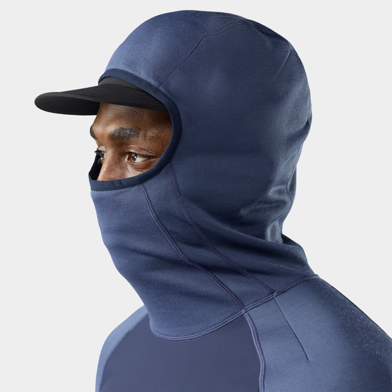 Sudadera Active Fleece Wind para hombre Nightfall/Deep Navy - ver - 3