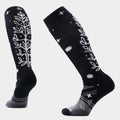 Women's Ski Ice Blossom OTC Socks Black - ver - 1