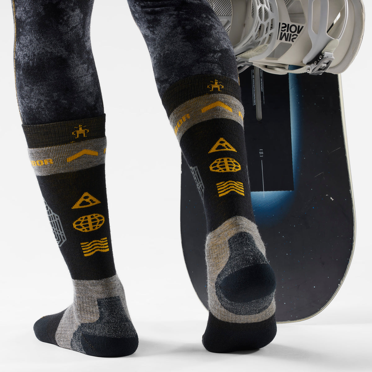Chaussettes de snowboard Arbor OTC Full Cushion  - voir - 2
