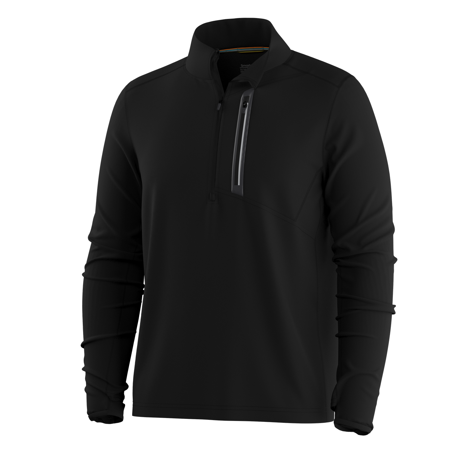 Active Fleece 1/2 Zip Black - ver - 5