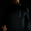 Active Fleece 1/2 Zip Black - ver - 4
