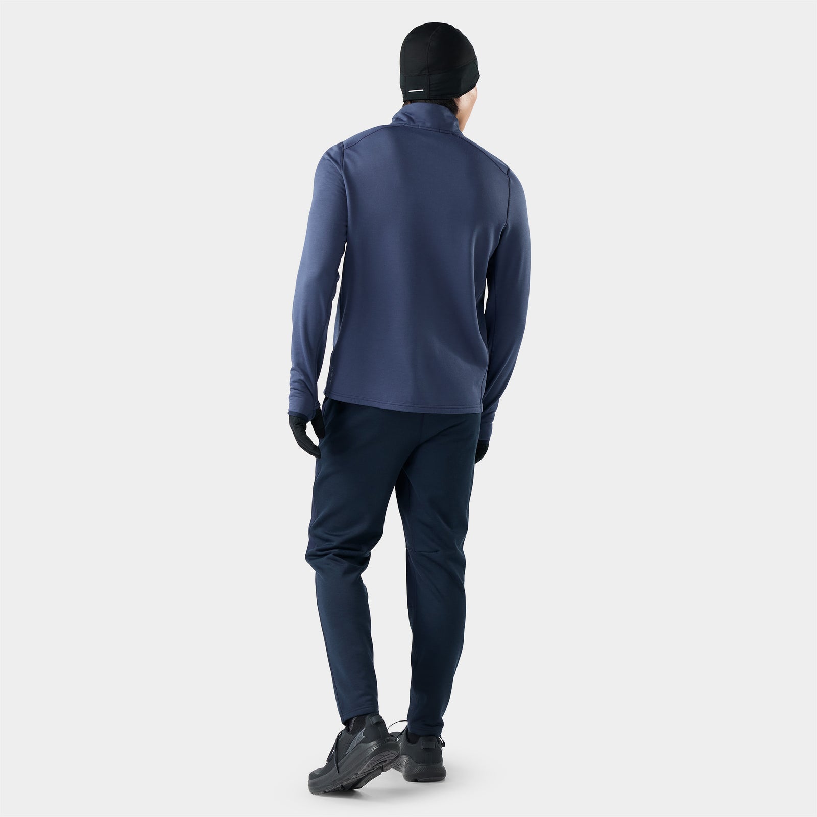 Active Fleece Wind 1/2 Zip Deep Navy - ver - 2