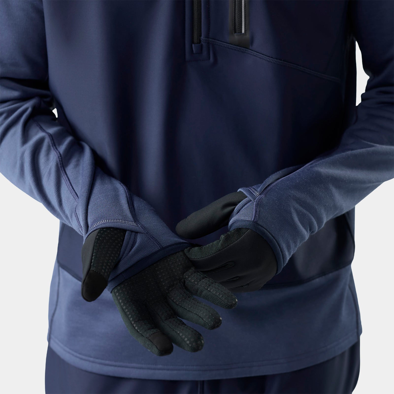 Active Fleece Wind 1/2 Zip Deep Navy - ver - 3