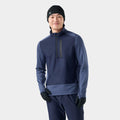 Active Fleece Wind 1/2 Zip Deep Navy - ver - 1