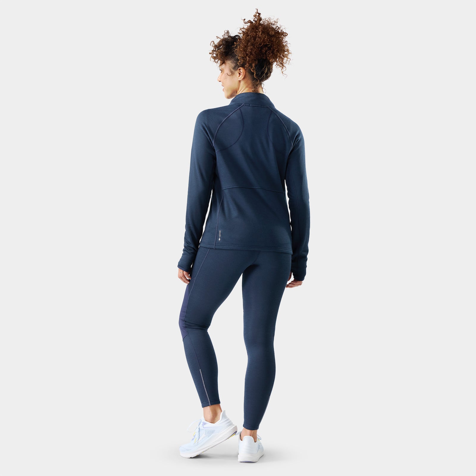 Active Fleece Jacket Deep Navy - ver - 2