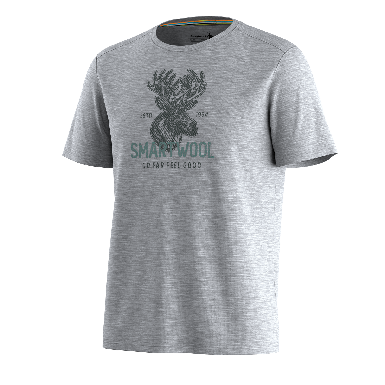 Moose Mode Active Short Sleeve Graphic T-Shirt für Herren  - ansehen - 3