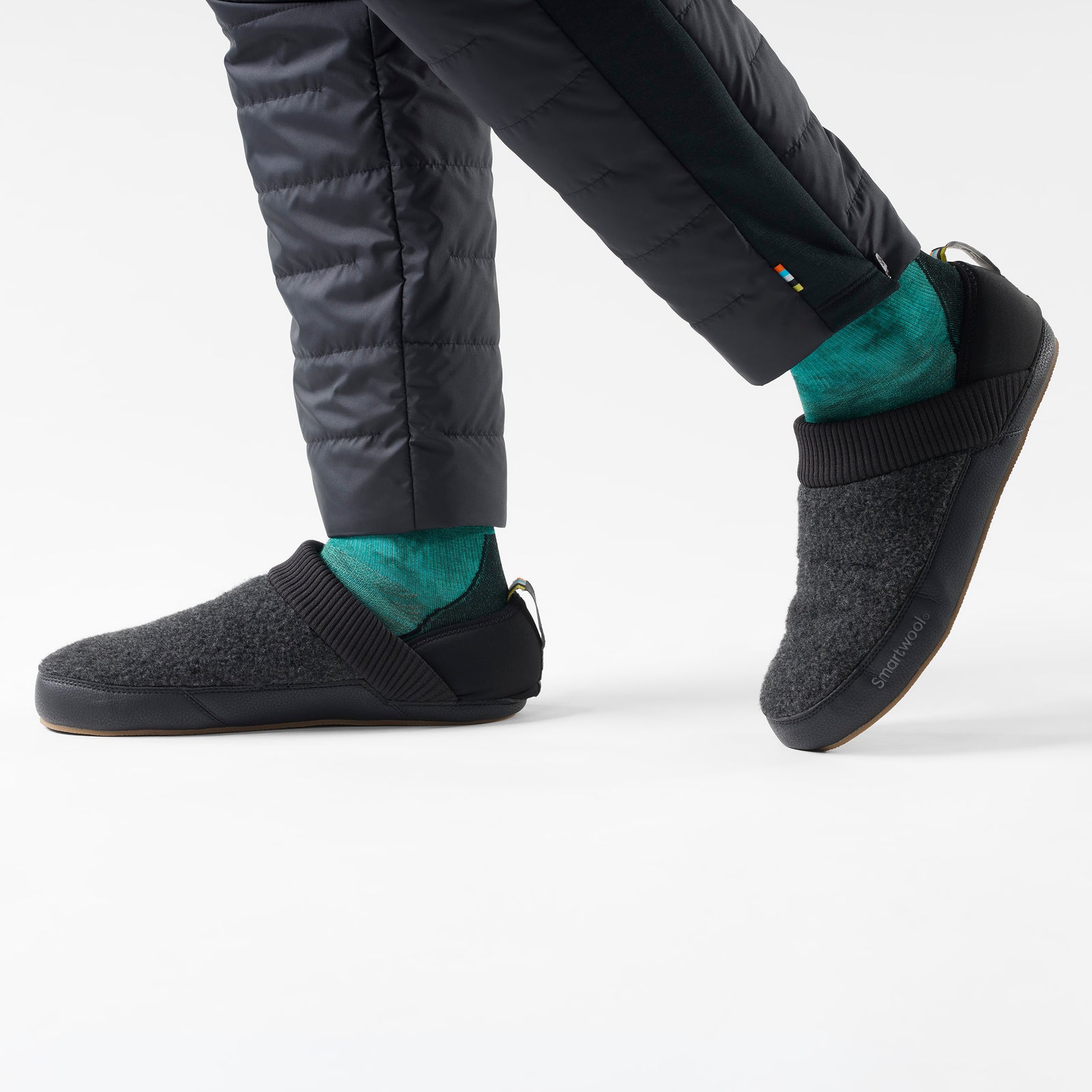 Smartwool Cabin Mule Slipper Charcoal - ver - 3