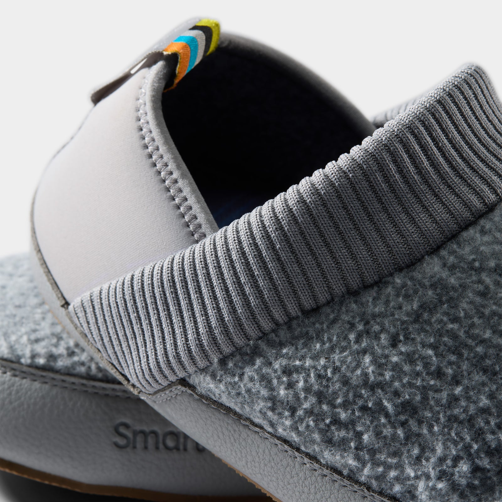 Smartwool Cabin Mule Slipper Light Gray Heather - ver - 5