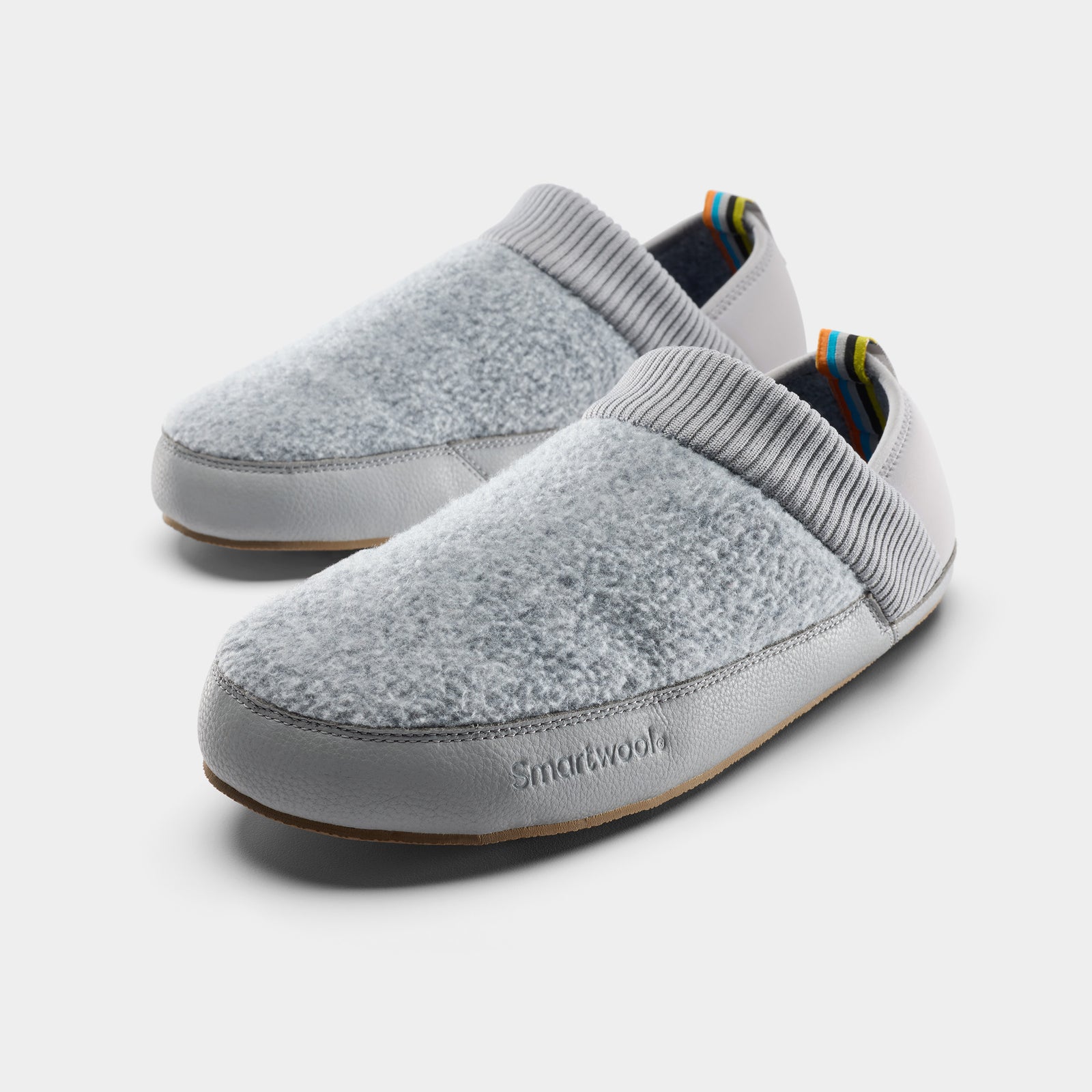 Smartwool Cabin Mule Slipper Light Gray Heather - ver - 1