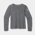 Kids' Classic Blend Base Layer Crew Charcoal Heather - ver - 3