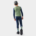 Kids' Classic Blend Base Layer Crew Green Tea - ver - 2
