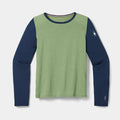 Kids' Classic Blend Base Layer Crew Green Tea - ver - 3