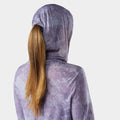Women's Merino Hoodie Purple Storm Mountain - ver - 4