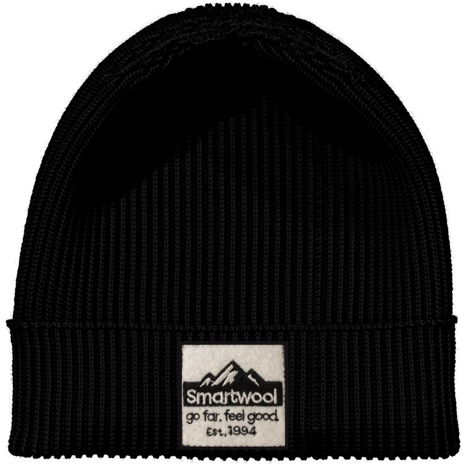 Smartwool Patch Beanie Black - ver - 2
