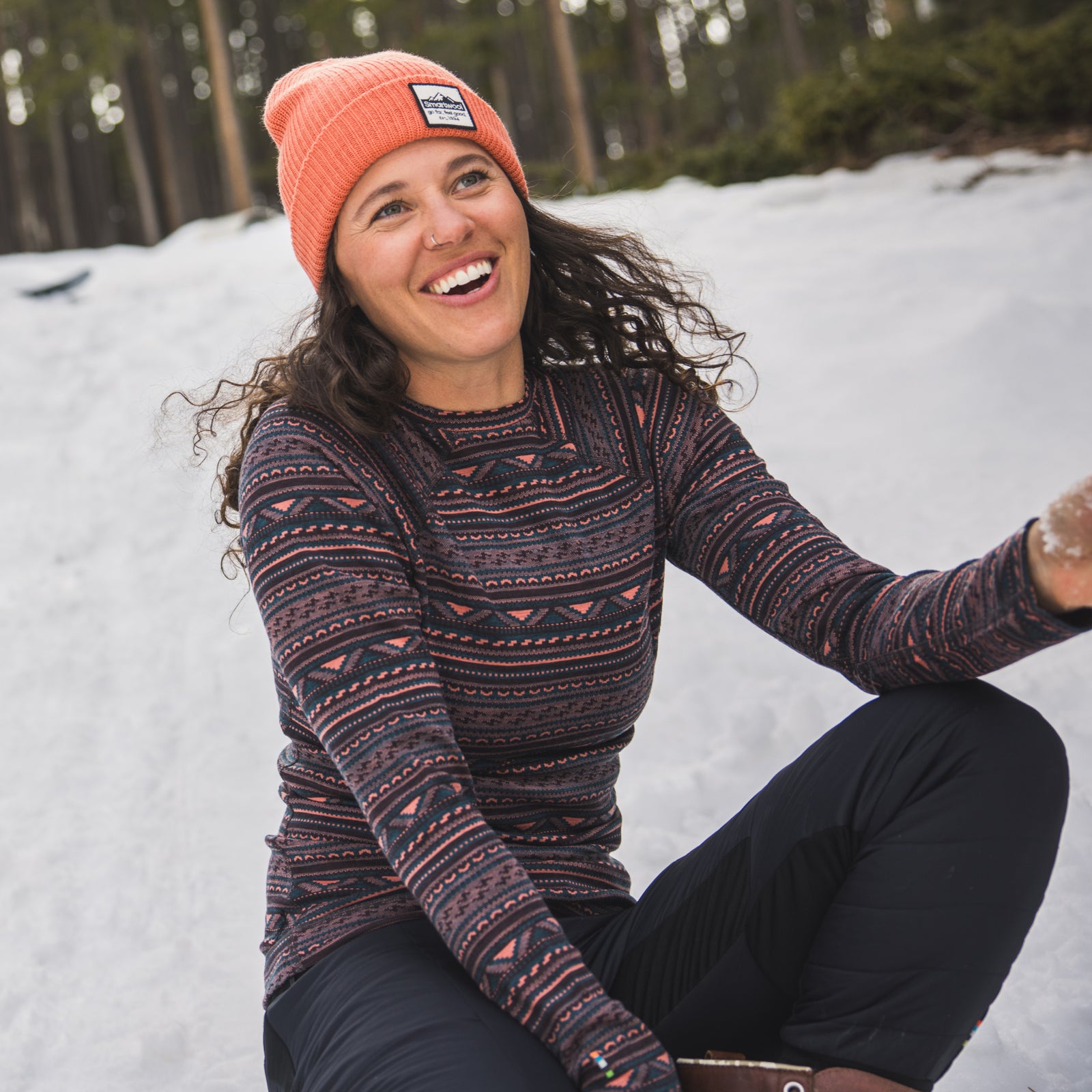 Berretto con toppa Smartwool  - visualizza - 3