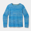 Kids' Classic Thermal Base Layer Crew Indigo Linear Peaks - ver - 3