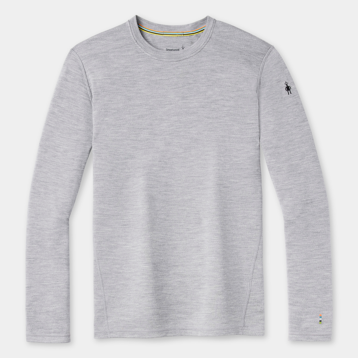 Classic Thermal Base Layer Crew Light Gray Heather - ver - 3