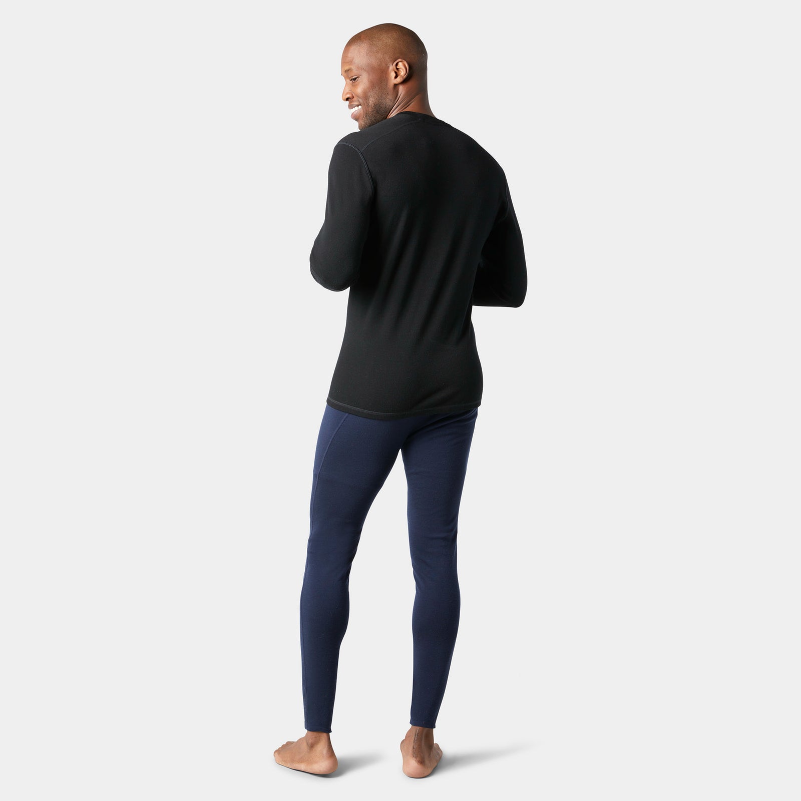 Strato base a girocollo Classic Thermal Merino da uomo  - visualizza - 2