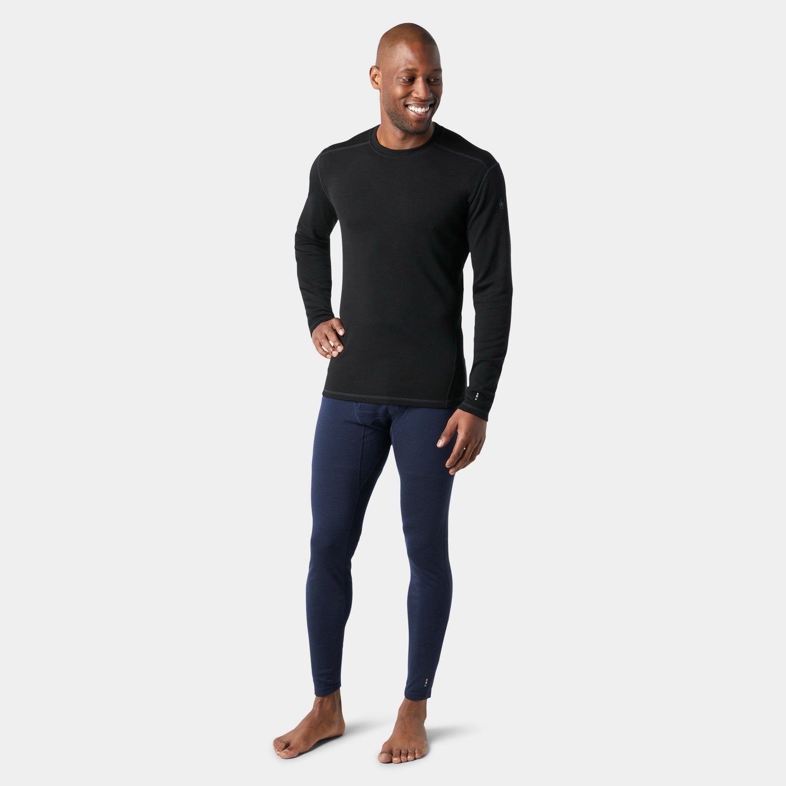 Strato base a girocollo Classic Thermal Merino da uomo  - visualizza - 1