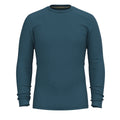 Men's Classic Thermal Merino Base Layer Crew Boxed Twilight Blue Heather - ver - 3