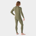 Men's Classic Thermal Merino Base Layer Crew Boxed Winter Moss Heather - ver - 2