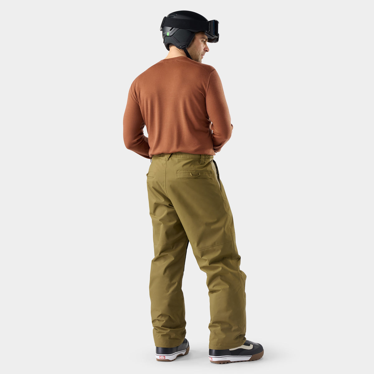 Classic Thermal Base Layer Crew Burnt Sienna - ver - 2