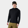 Classic Thermal Base Layer Hoodie Black - ver - 1