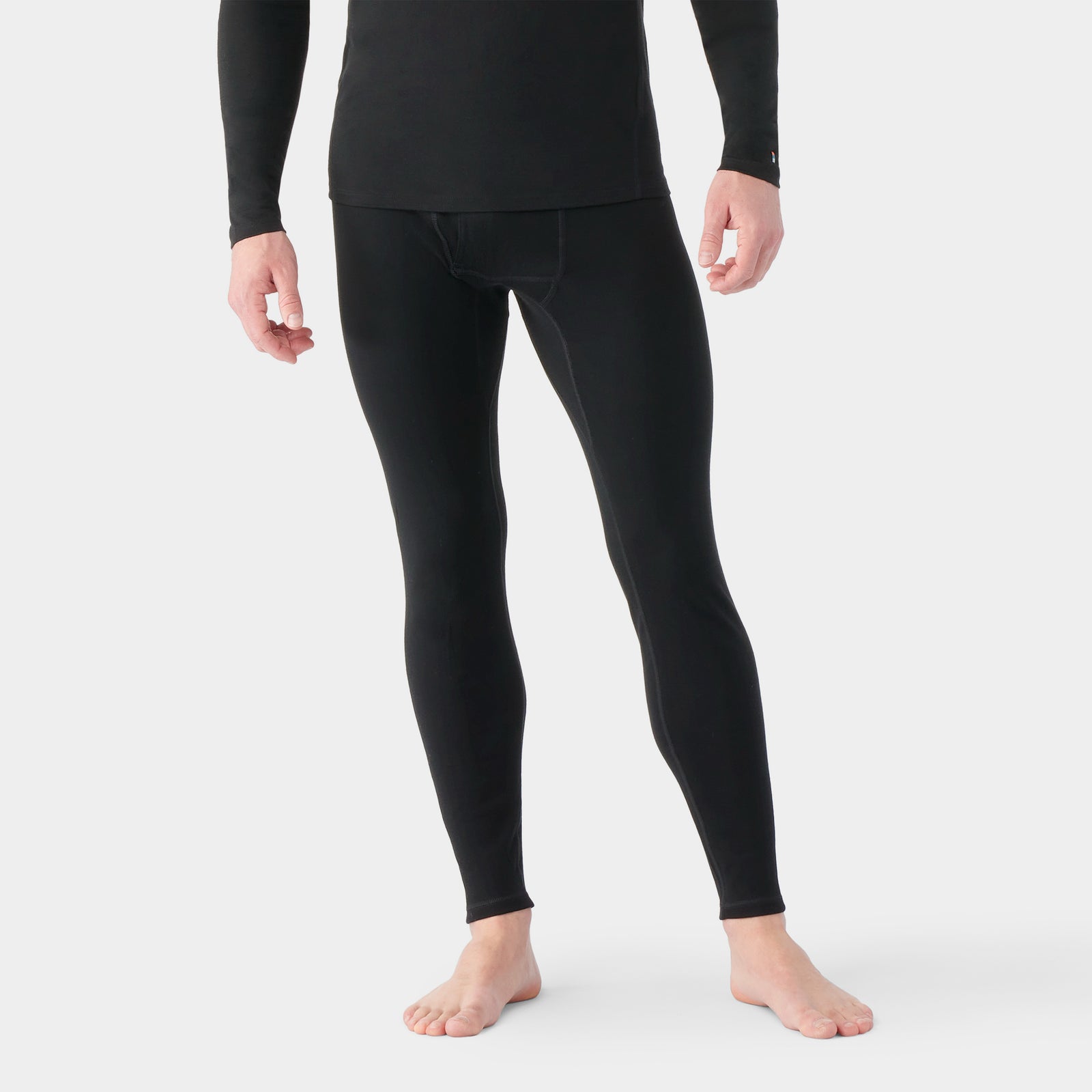 Men's Classic Thermal Merino Base Layer Bottom Boxed Black - ver - 1