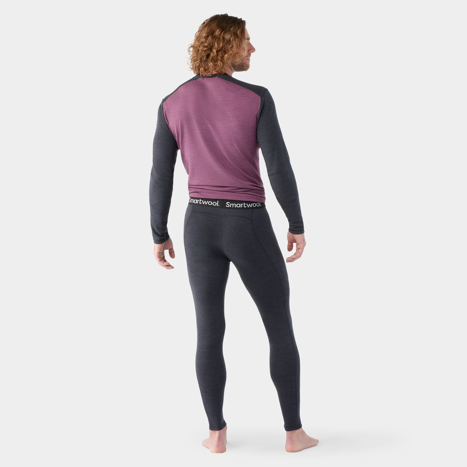Men's Classic Thermal Merino Base Layer Bottom Boxed Charcoal Heather - ver - 2