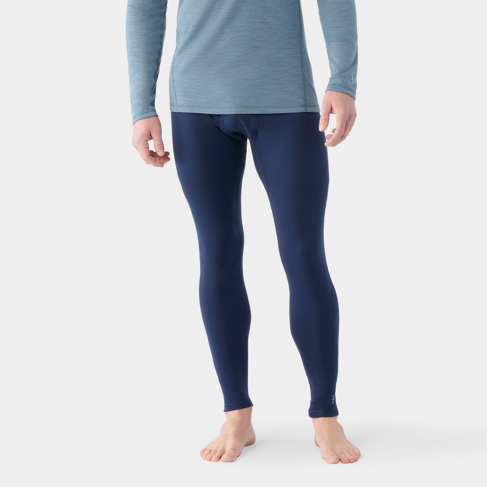 Men's Classic Thermal Merino Base Layer Bottom Boxed Deep Navy - ver - 1