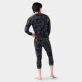 Classic Thermal Base Layer 3/4 Bottom Black Tie Dye/Hny Gold - ver - 2