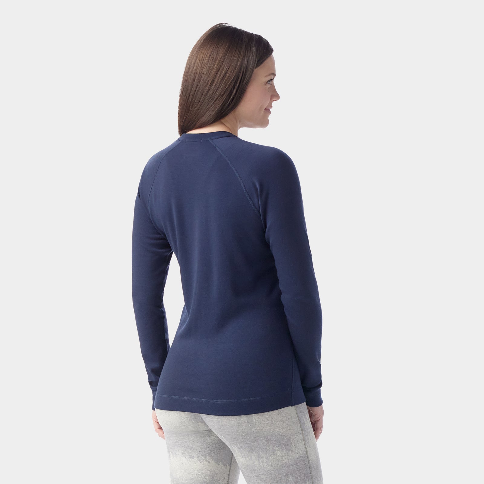 Classic Thermal Base Layer Crew Deep Navy - ver - 2