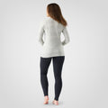 Women's Classic Thermal Merino Base Layer Crew Boxed Light Gray Color Shift - ver - 2