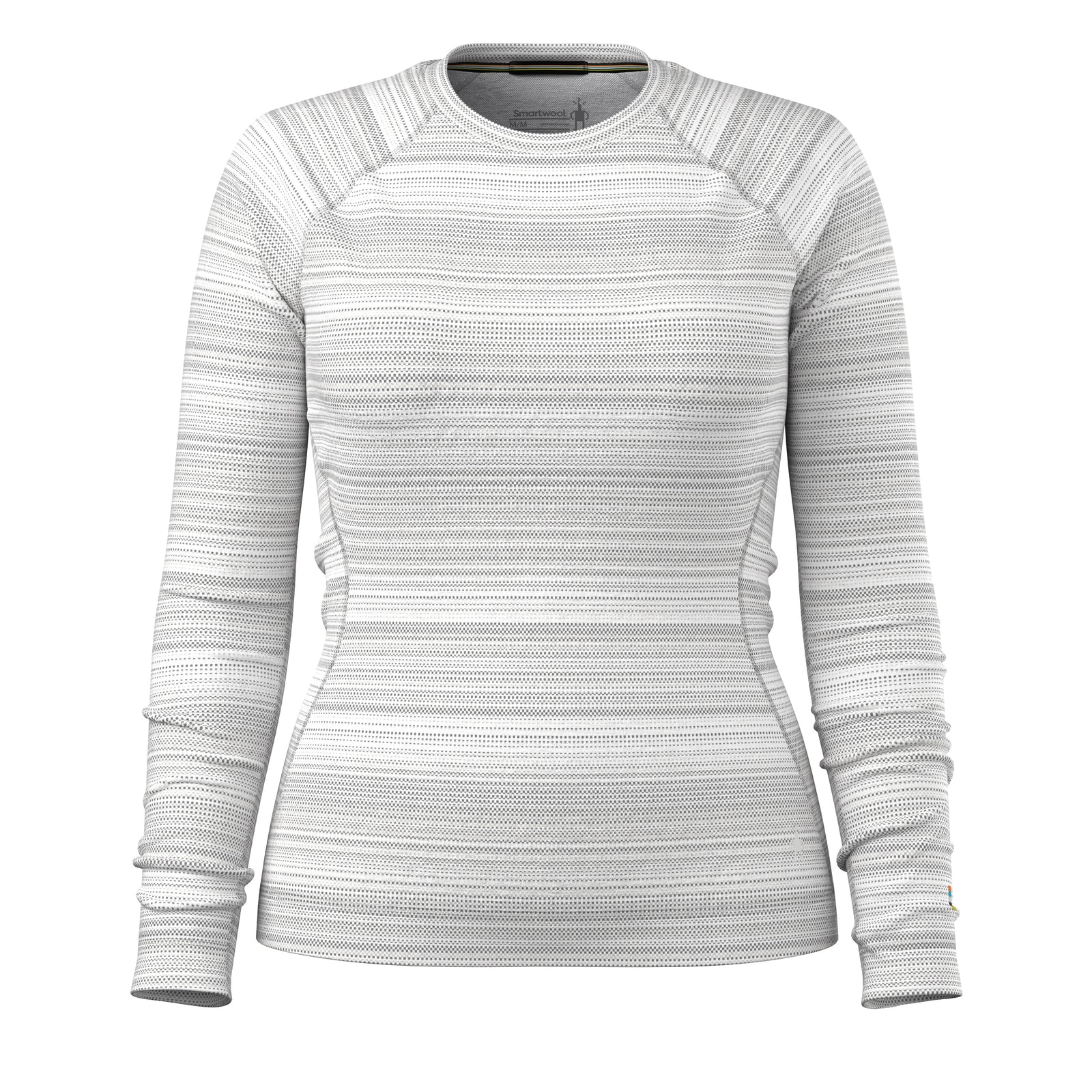 Women's Classic Thermal Merino Base Layer Crew Boxed Light Gray Color Shift - ver - 3