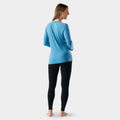 Classic Thermal Base Layer Crew Mineral Blue Heather - ver - 2