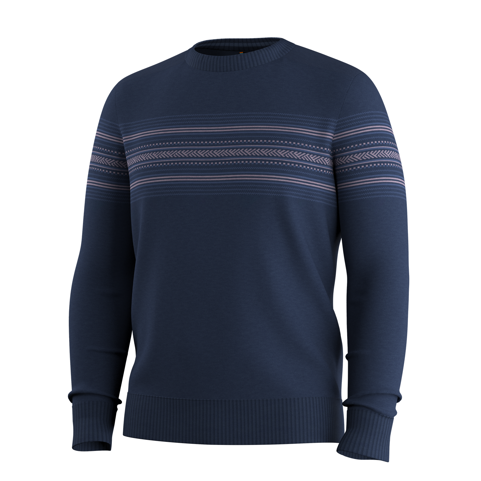 Gestreifter Sparwood Rundhals-Pullover für Herren  - ansehen - 3
