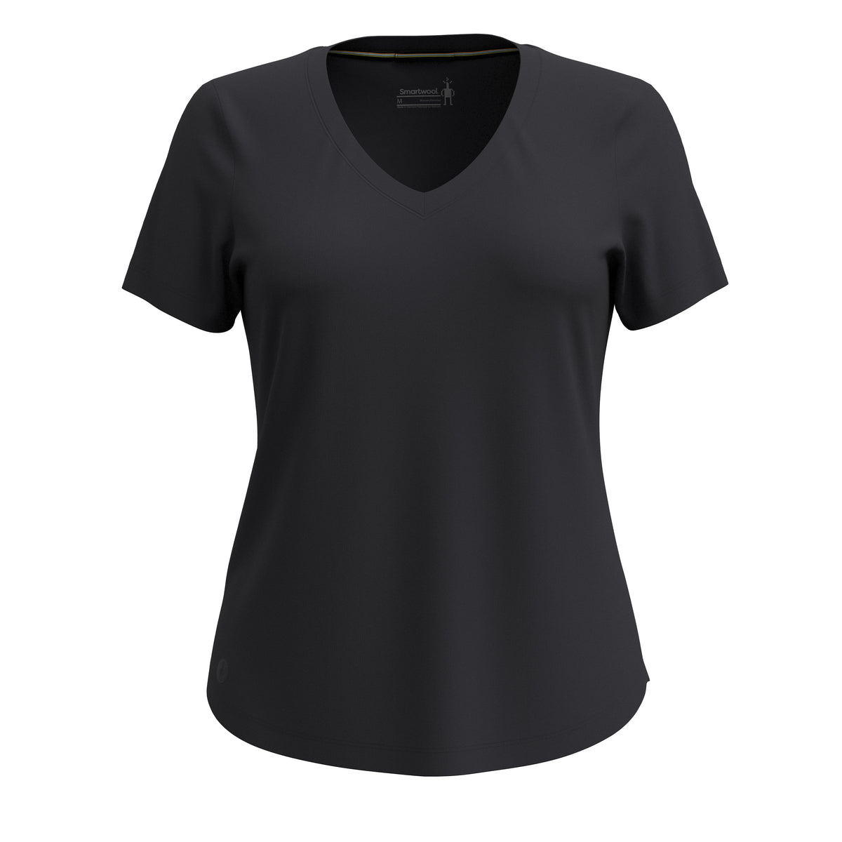 Women's Active Ultralite V-Neck Short Sleeve Black - 3