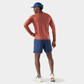 Men's Active Ultralite Long Sleeve Burnt Sienna - ver - 2