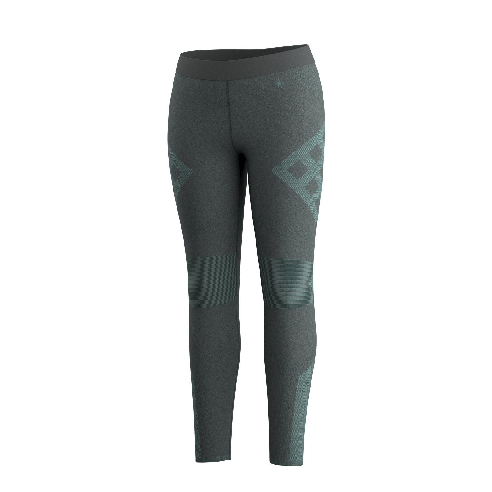 Thermal Base Layer Bottom Charcoal/Dusty Teal - ver - 4