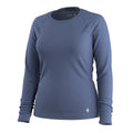 Women's Classic All-Season Merino Base Layer Crew Boxed Nightfall Blue - ver - 3