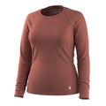 Women's Classic All-Season Merino Base Layer Crew Boxed Burnt Sienna - ver - 3